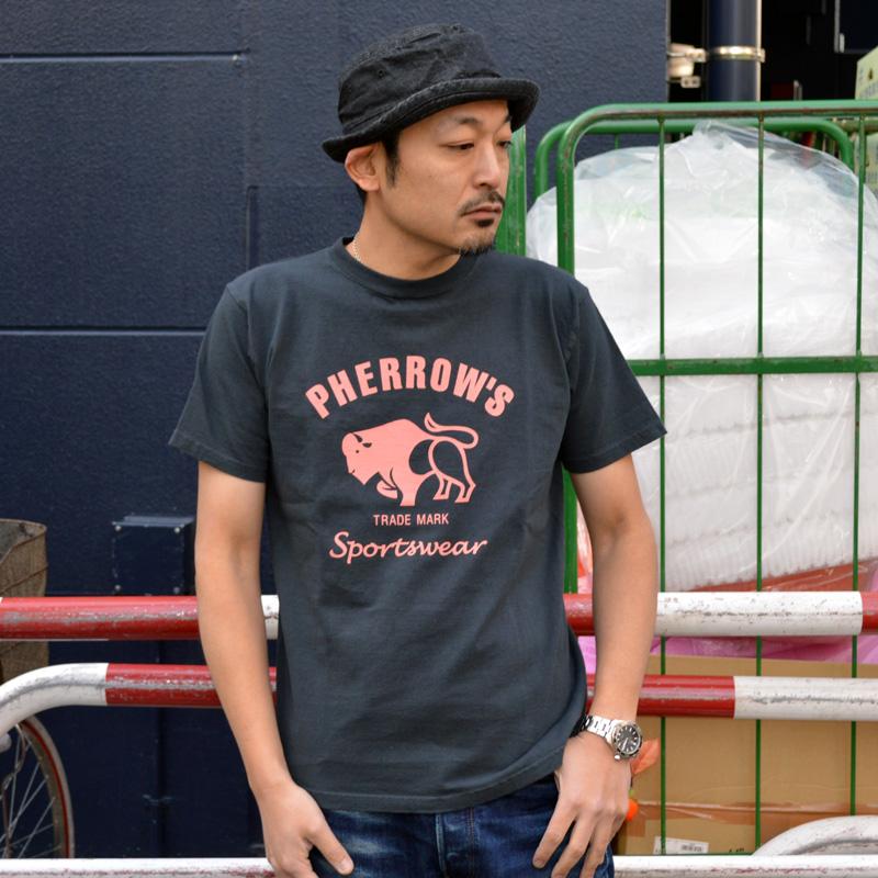 PHERROW'S フェローズ "PT2" トレードマークS/STee Tシャツ [S/STee] | Pherrow's | 03