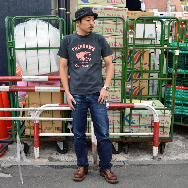PHERROW'S フェローズ "PT2" トレードマークS/STee Tシャツ [S/STee] | Pherrow's | 07