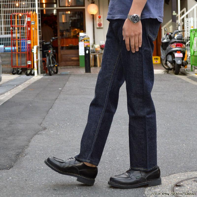 RESOLUTE リゾルト 711 デニムパンツ インディゴ 赤耳 隠しリベット RESOLUTE（リゾルト） リゾルト、