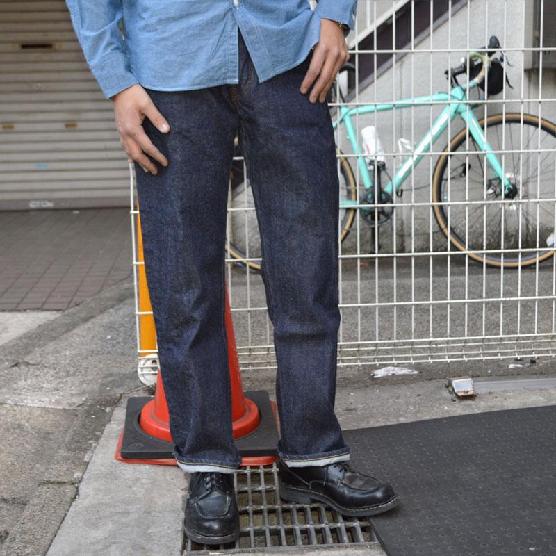 RESOLUTE リゾルト 711 XX型デニム 濃紺 耳付 W33 リゾルト RESOLUTE/711 ジーンズ/XXモデル ワンウォッシュ XX model