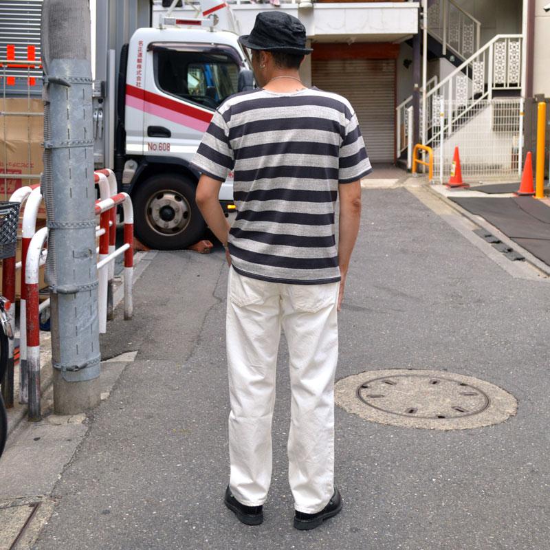 リゾルト林氏別注　ダブルツリースノーホワイトデニム　W29 リゾルト林氏別注 ダブルツリースノーホワイトデニム W29 メンズ