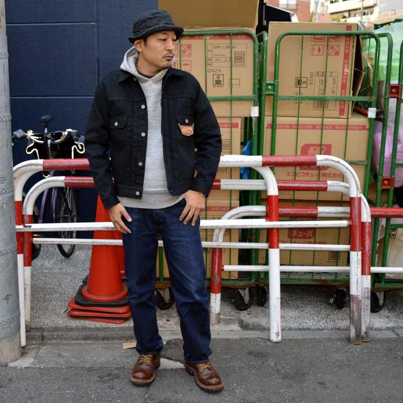 【SUGAR CANE】 シュガーケーン 2nd ブラック デニムジャケット Lot No. SC14601 / 13oz. BLACK DENIM JACKET 1953 MODEL