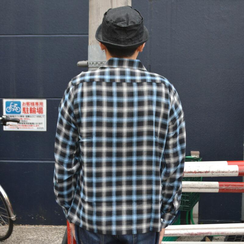 SUGAR CANE オンブレチェックシャツ SUGAR CANE 