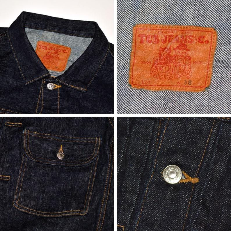 TCB jeans "TCB 20's Jacket" 12,5oz 1st デニムジャケット 20年代モデル 1stタイプ Gジャン [アウター]｜bears｜03