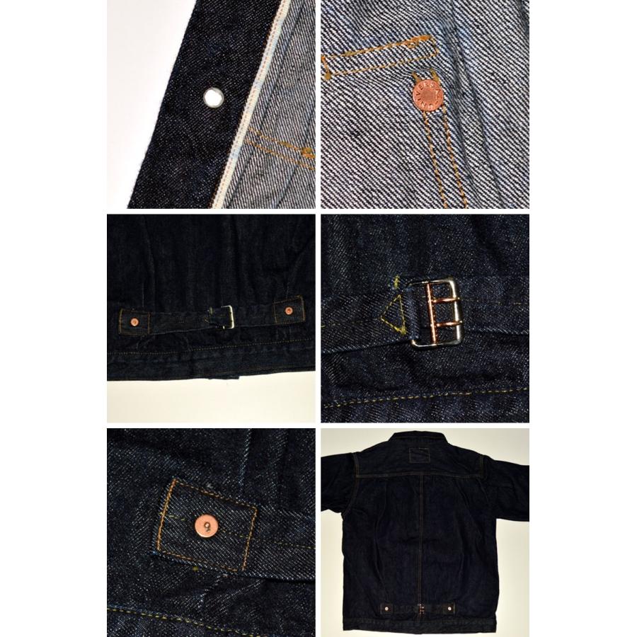 TCB jeans "TCB 30's JK" 14.1oz 1st デニムジャケット 1stタイプGジャン 新モデル [アウター]｜bears｜04