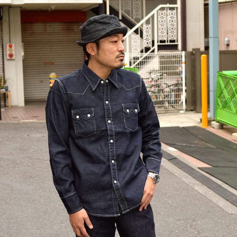 TCB jeans "Dude Ranch Shirt 8.5oz Denim" デュードランチシャツ 8.5ozデニム デニムシャツ ウエスタンシャツ [L/Sシャツ]