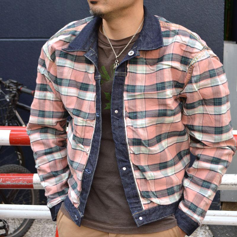 TCB jeans Lined Late S40's Jacket レイト 40's デニム ジャケット