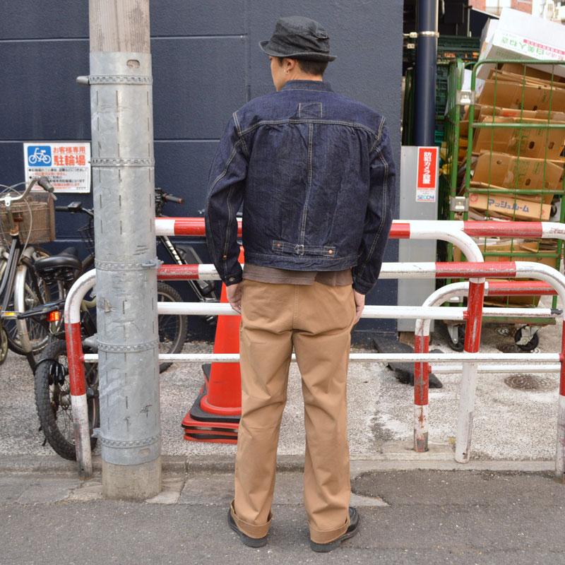 TCB jeans Lined Late S40's Jacket レイト 40's デニム ジャケット