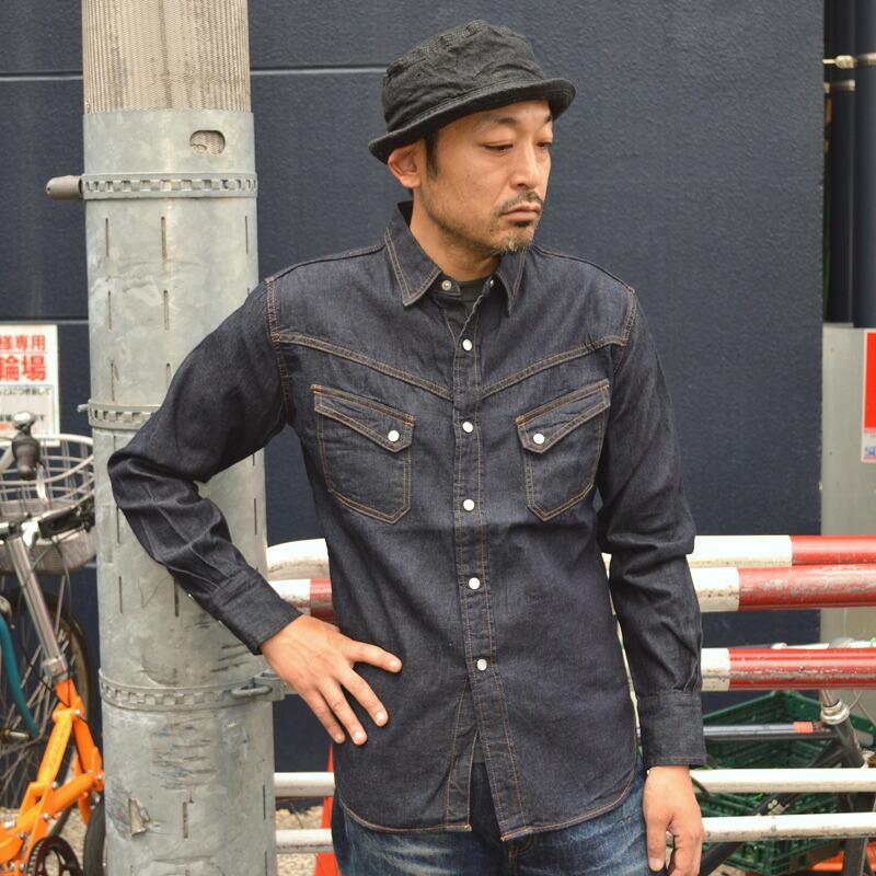 TCB JEANS デニムウエスタンシャツ TCB jeans 