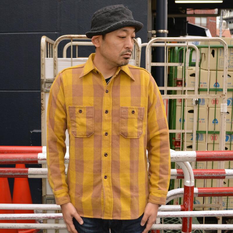 WAREHOUSE ウエアハウス "Lot.3104" A柄(2025) フランネルシャツ A柄 (2025) ワンウォッシュ ウェアハウス ネルシャツの画像