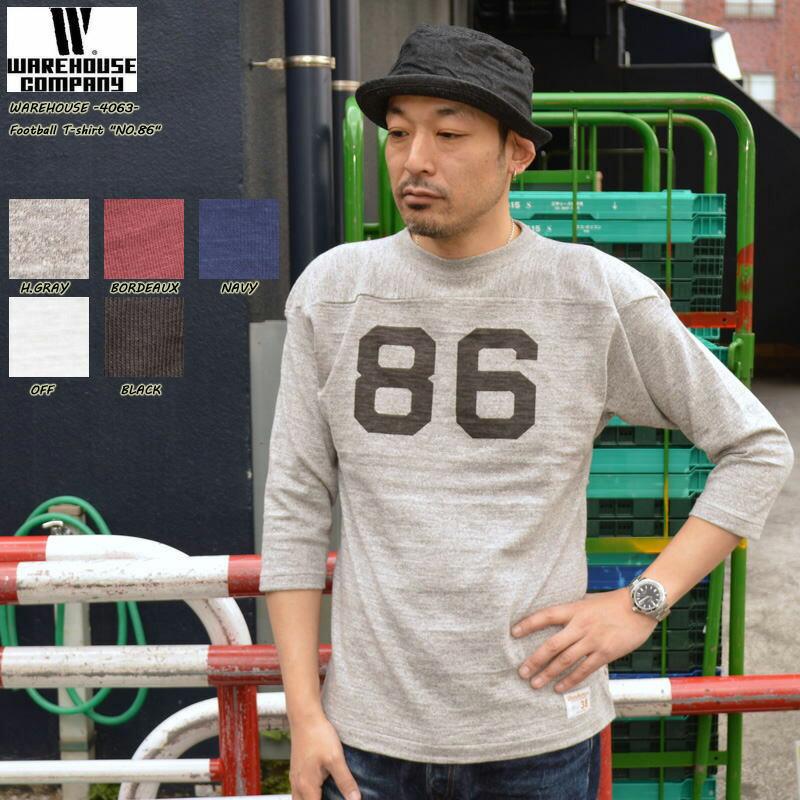 WAREHOUSE × STYLE&RESPECT 別注フットボールT WAREHOUSE（ウエアハウス） 