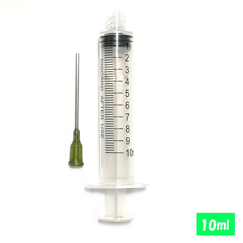 プラスチック ロック型 注射器 10ml 針太め プリンター 補充インク 消毒液用 ニードル付き シリンジ実験など 【即納】 プラスチック ロック型 注射器 10ml 針太め プリンター 補充インク 消毒液用 ニードル付き シリンジ実験など 【即納】