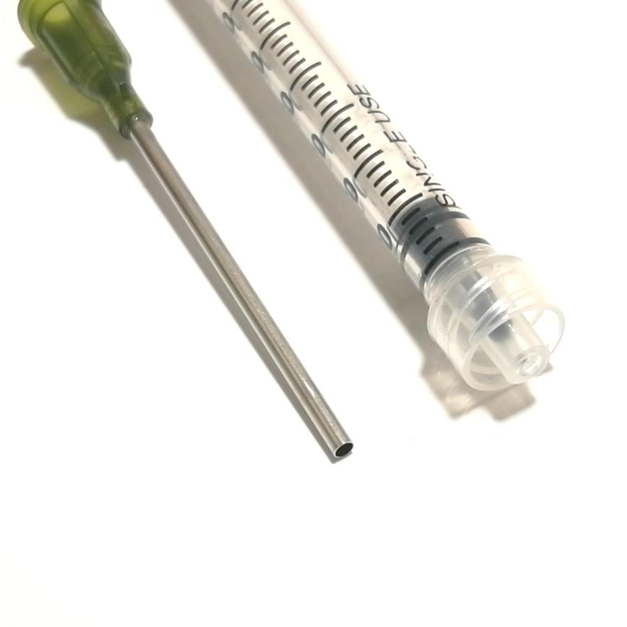 インジェクター シリンジ 注射器 1ml ロック型 針太め プリンター 補充