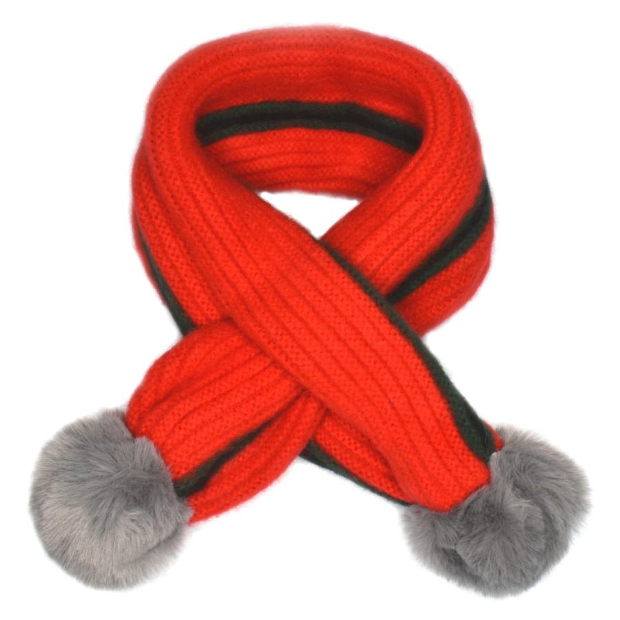 マフラー 犬 スカーフ ペット 毛糸 ポンポン アイテム 冬 首元