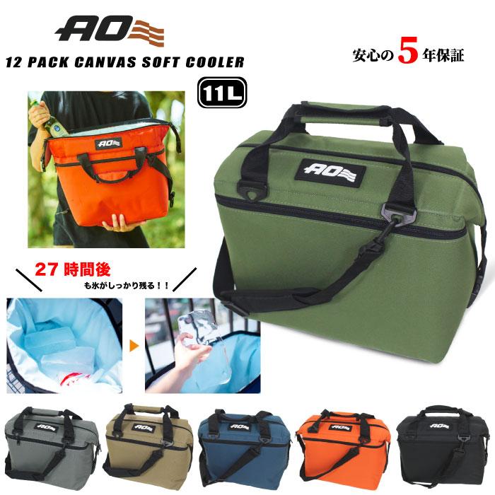 AO Coolers 12パックキャンバスソフトクーラー 11L 保冷バッグ AOクーラー クーラーボックス アウトドア キャンプ 釣り AO12 :  ao12 : BEARS STORE - 通販 - Yahoo!ショッピング