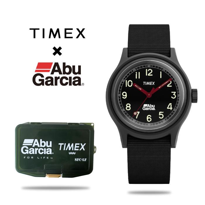 Abu Garcia/アブ・ガルシア コンパクトルアーケース AbuGarcia×Timex タイメックス 時計 腕時計 フィッシング 