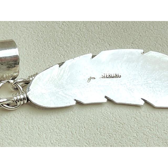 Indian Jewelry ナバホ 03-0725 ジョー・メイス作 ダブル・イーグル