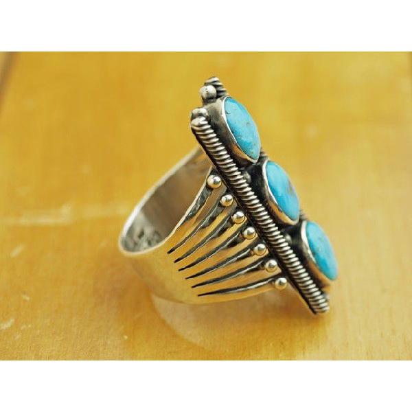 ナバホ 01-0246 ハワード・ネルソン作 モレンシー・ターコイズ