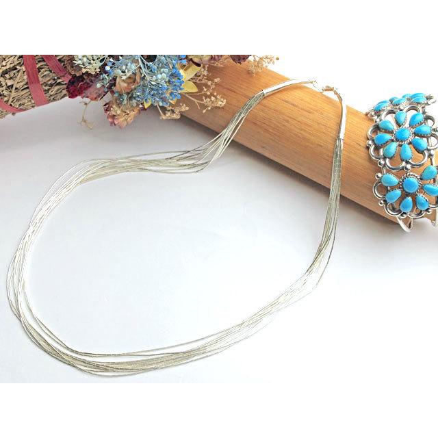Indian Jewelry ナバホ リキッドシルバー・ネックレス 04-0092 Indian Jewelry ナバホ リキッドシルバー・ネックレス 04-0092