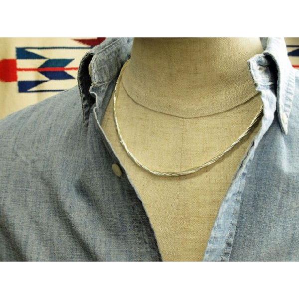 Indian Jewelry ナバホ リキッドシルバー・ネックレス 04-0092 Indian Jewelry ナバホ リキッドシルバー・ネックレス 04-0092