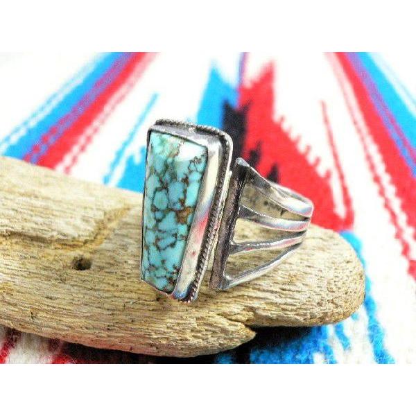 ハワード ネルソン ナバホジュエリー リング ターコイズ（ナンバーエイト）