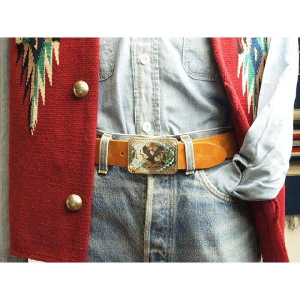 Indian Jewelry ズニ 16-0010 サミー・ガーディアン作 エッチド