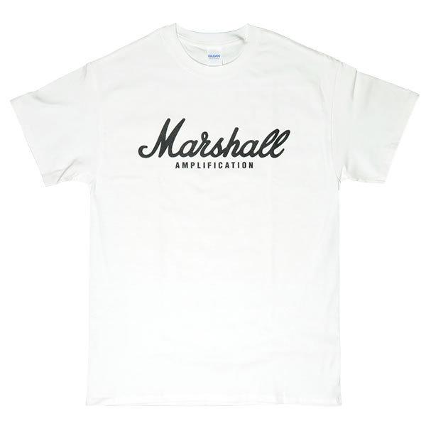 [Sサイズ]Marshall（マーシャル） ぼっちざろっく アンプ ぼざろ スピーカー ロック・ライブ ロゴTシャツ ホワイト｜beatbomb-tees