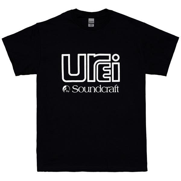 [Lサイズ]Urei（ウーレイ）by Soundcraft ロゴTシャツ DJミキサー ディープハウス クラブ ディスコ 黒｜beatbomb-tees