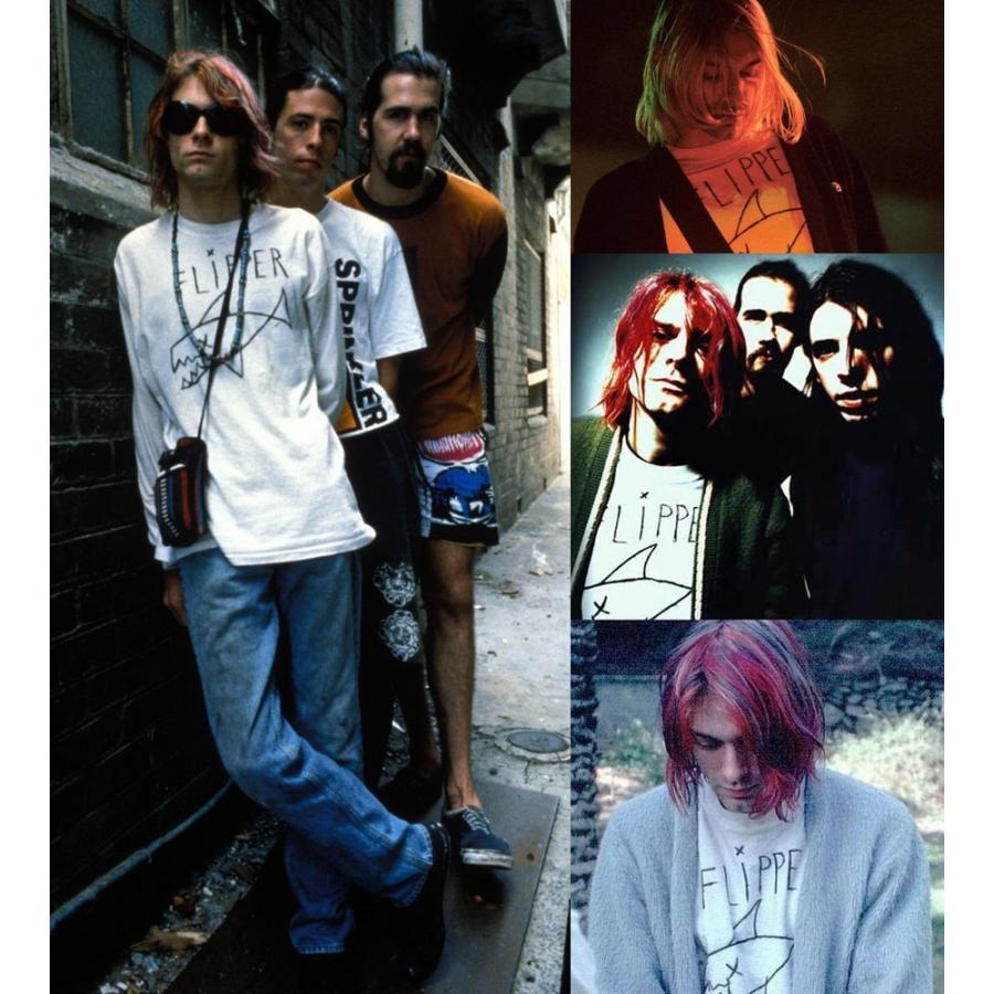 Sサイズ]NIRVANA カート・コバーン エド・シーラン着用 Flipper