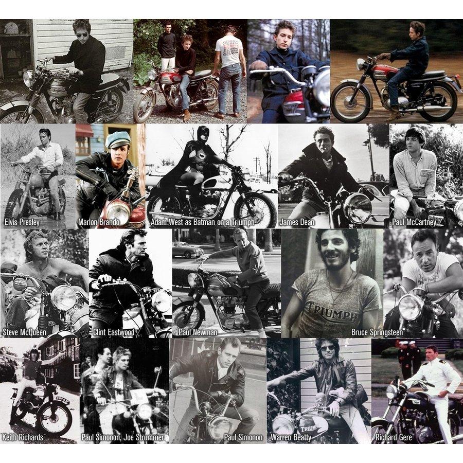 ブートレガーズ　フリーホイラーズ　ロンT　ボブディラン Lサイズ]Triumph（トライアンフ）ボブ・ディラン・モデル復刻T