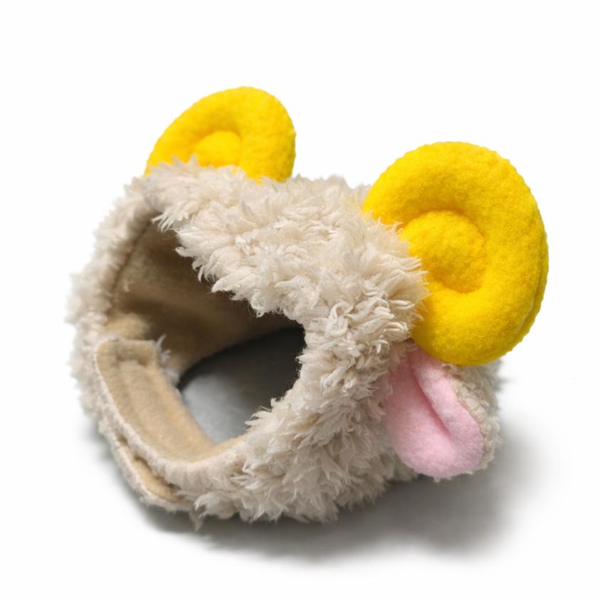 2027年 令和9年 干支 ひつじ 未 犬猫用コスプレ ヒツジのかぶりもの