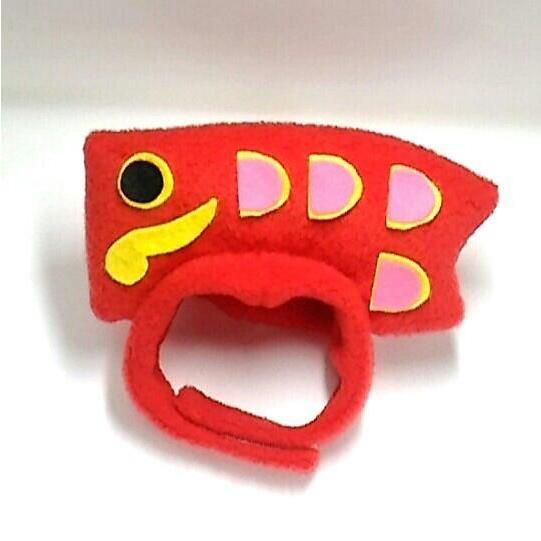 こどもの日 鯉のぼり（赤）のかぶりもの（帽子） : Beatitudo - 通販