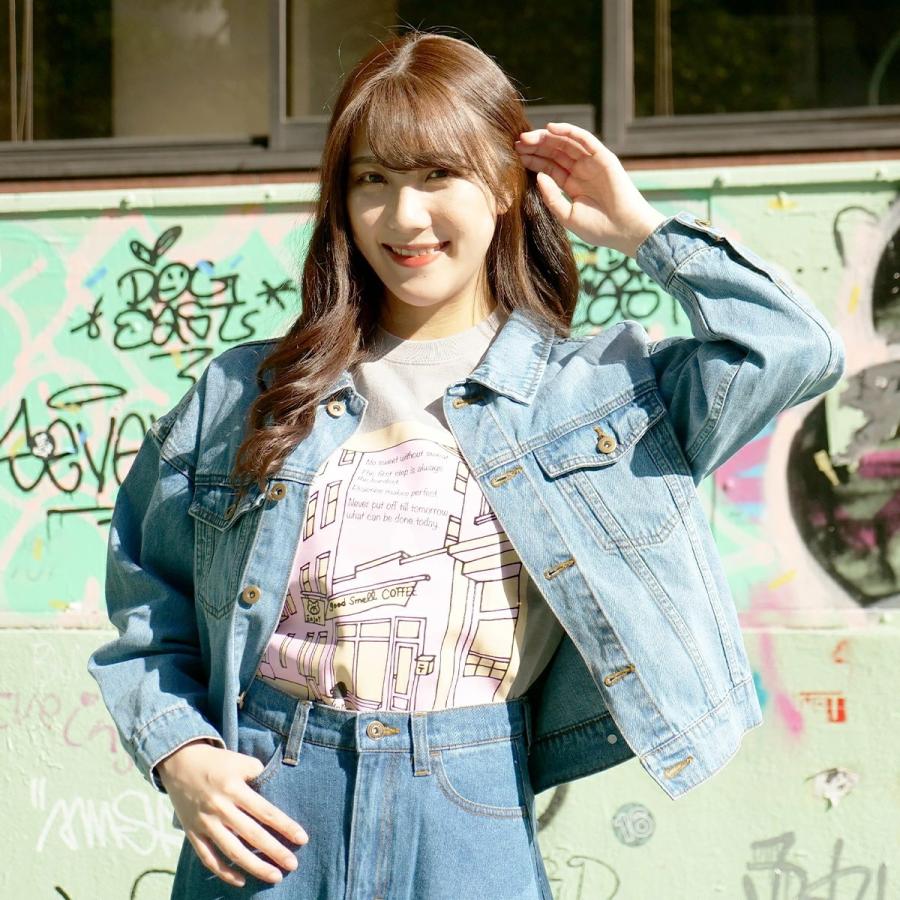 BEATJIVE デニムジャケット Gジャン レディース ユーズド加工 BEATJIVE デニムジャケット Gジャン レディース ユーズド加工