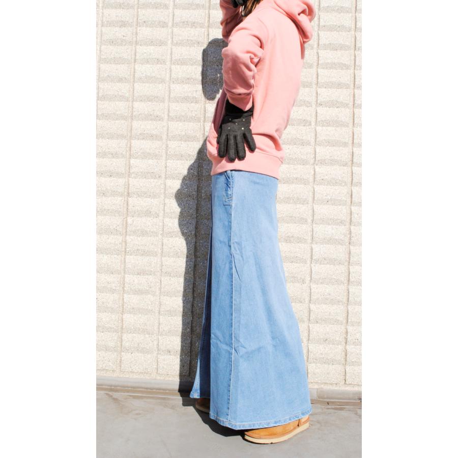 デニムスカート スカート レディース ロングスカート フレア グルカ デニム ハイウエスト プリーツスカート マキシ タイト おしゃれ 大人 カジュアル オフィス 0000 3004 Beatjive 通販 Yahoo ショッピング