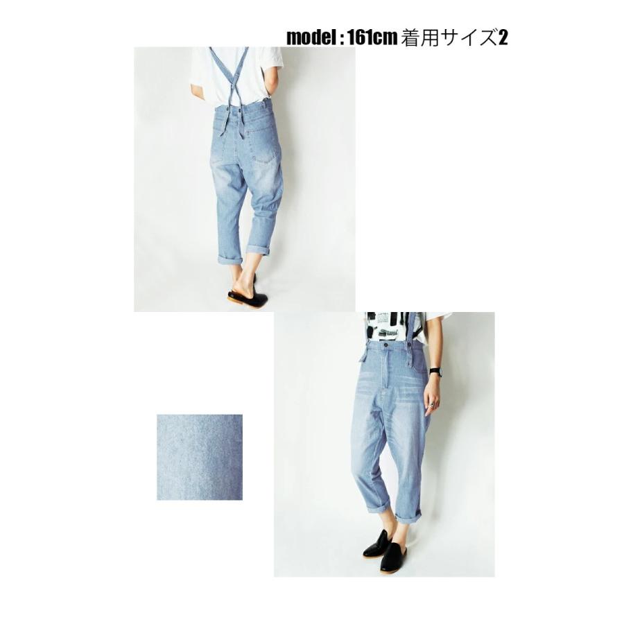 レディース デニム デニムパンツ ハーフパンツ サスペンダー サロペット 春コーデ 春服 春物 オールインワン 大きいサイズ カジュアル シンプル おしゃれ 0000 5553 Beatjive 通販 Yahoo ショッピング