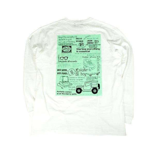 BEATJIVE（ビートジャイブ） ロンT イラスト レディース 長袖Tシャツ