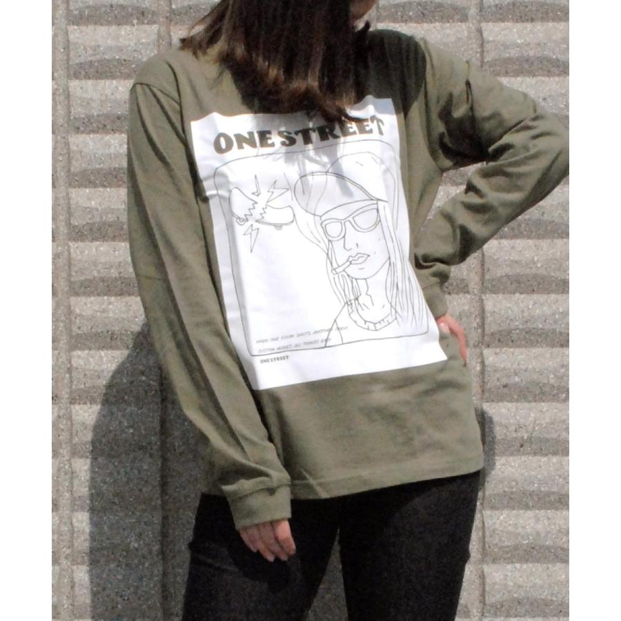 BEATJIVE ロンT イラスト レディース 長袖Tシャツ プリントロン BEATJIVE ロンT イラスト レディース 長袖Tシャツ プリントロン