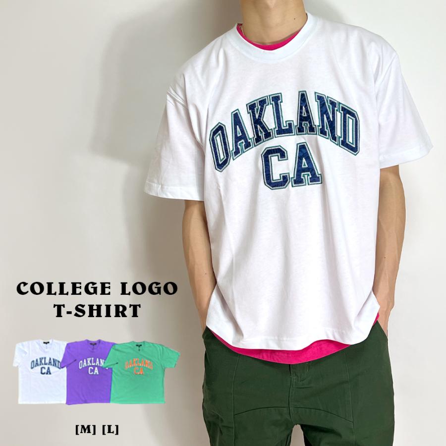 BEATJIVE（ビートジャイブ） カレッジロゴ Tシャツ OAKLAND オーバー