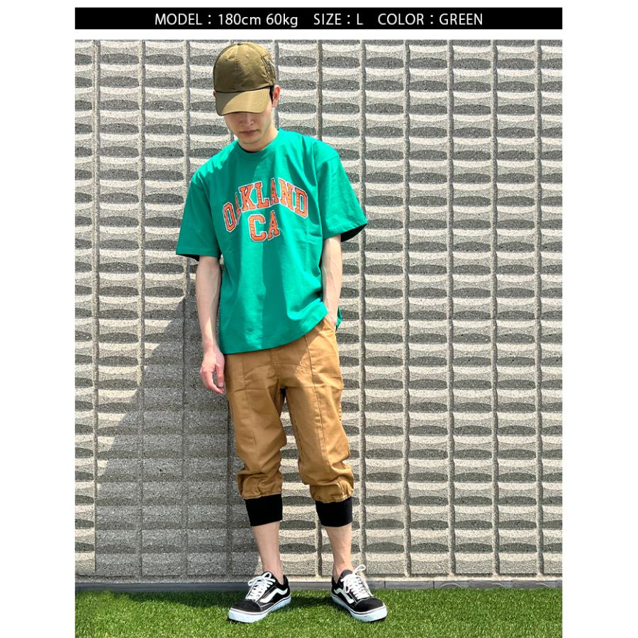 BEATJIVE（ビートジャイブ） カレッジロゴ Tシャツ OAKLAND オーバー