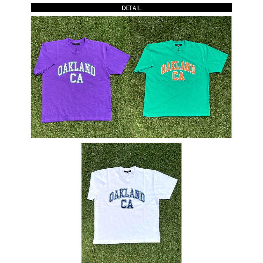 BEATJIVE（ビートジャイブ） カレッジロゴ Tシャツ OAKLAND オーバー 