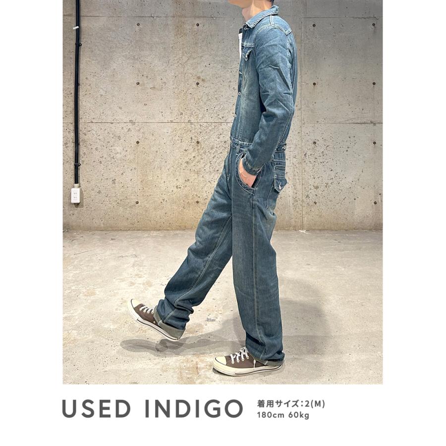 BEATJIVE つなぎ デニム オールインワン メンズ おしゃれ ツナギ