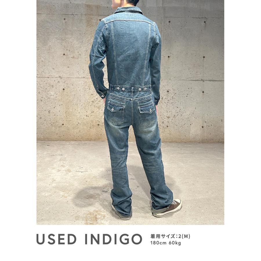 ヴィンテージ つなぎ オールインワン 中綿 ZERO-ZONE by Walls 長袖 中綿 つなぎ W35 ブラウン ワーク