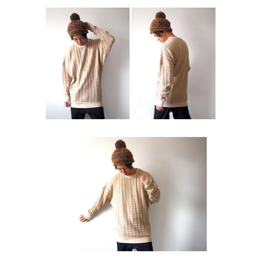 BEATJIVE（ビートジャイブ） ニット セーター ケーブルニット メンズ