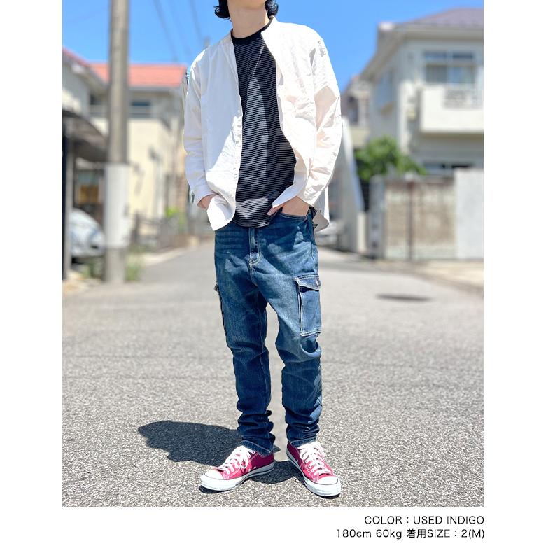 BEATJIVE カーゴパンツ メンズ カーゴ パンツ デニム ツイル BEATJIVE カーゴパンツ メンズ カーゴ パンツ デニム ツイル