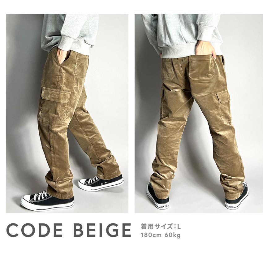 BEATJIVE（ビートジャイブ） カーゴパンツ メンズ コーデュロイ ワイド