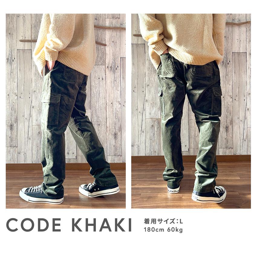 BEATJIVE（ビートジャイブ） カーゴパンツ メンズ コーデュロイ ワイド