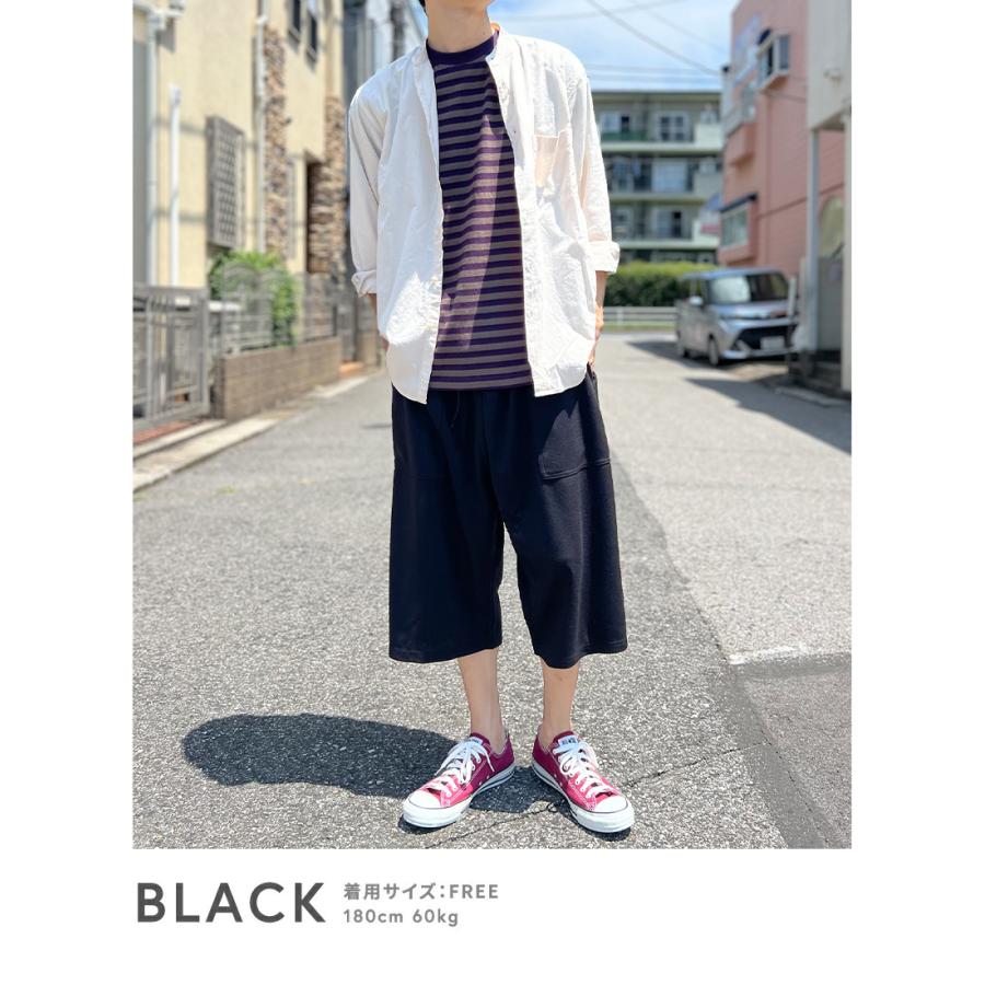 BEATJIVE ハーフパンツ クロップドパンツ ワイド ジャージ BEATJIVE ハーフパンツ クロップドパンツ ワイド ジャージ