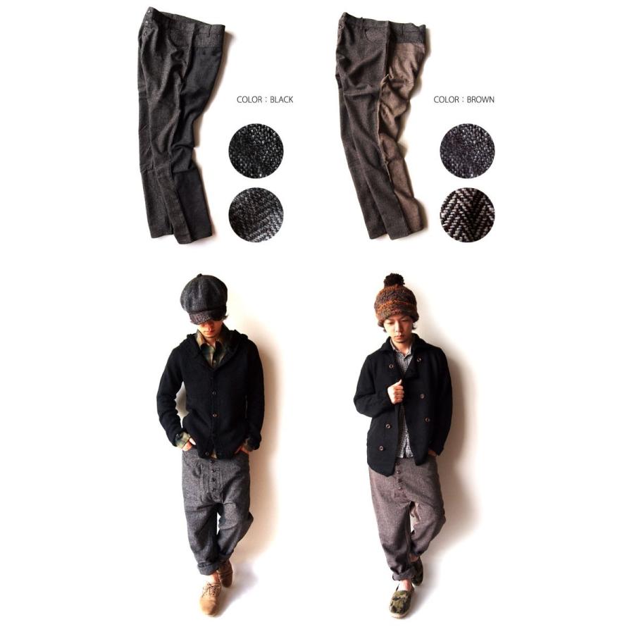 BEATJIVE（ビートジャイブ） ウールパンツ サルエルパンツ メンズ