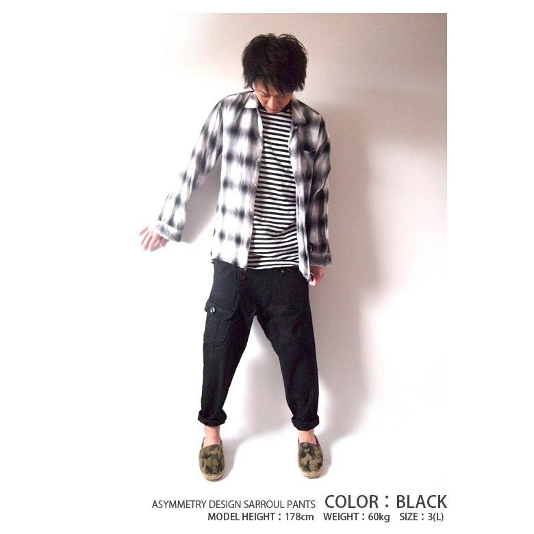アシンメトリー サルエルパンツ サルエルパンツ カーゴ カーゴパンツ サルエル テーパード カジュアル モード ファッション メンズ 春 春服 夏 S M L 9213 33c Beatjive 通販 Yahoo ショッピング