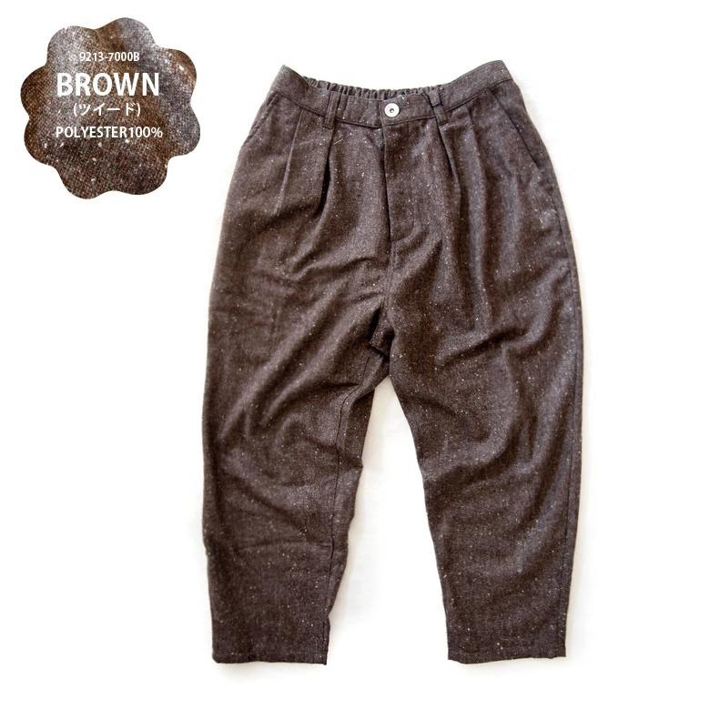 ウールツイードストレッチパンツ XL ヘリンボーン ウールツイードストレッチパンツ XL ヘリンボーン ウール